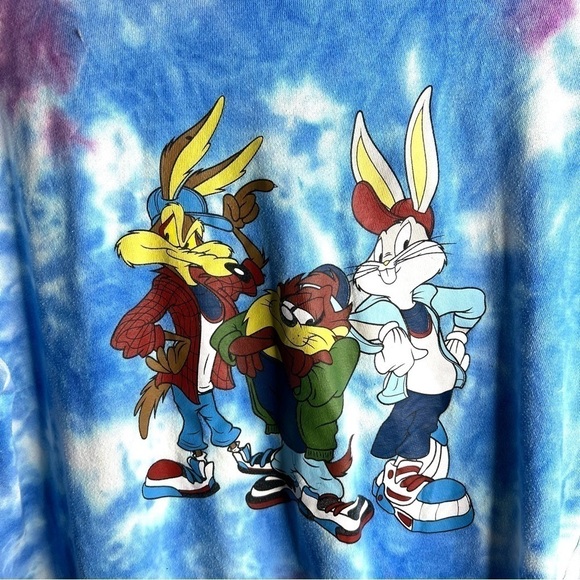 Looney Tunes Vintage Cartoon Crew Sweatshirt - Picture 2 of 6